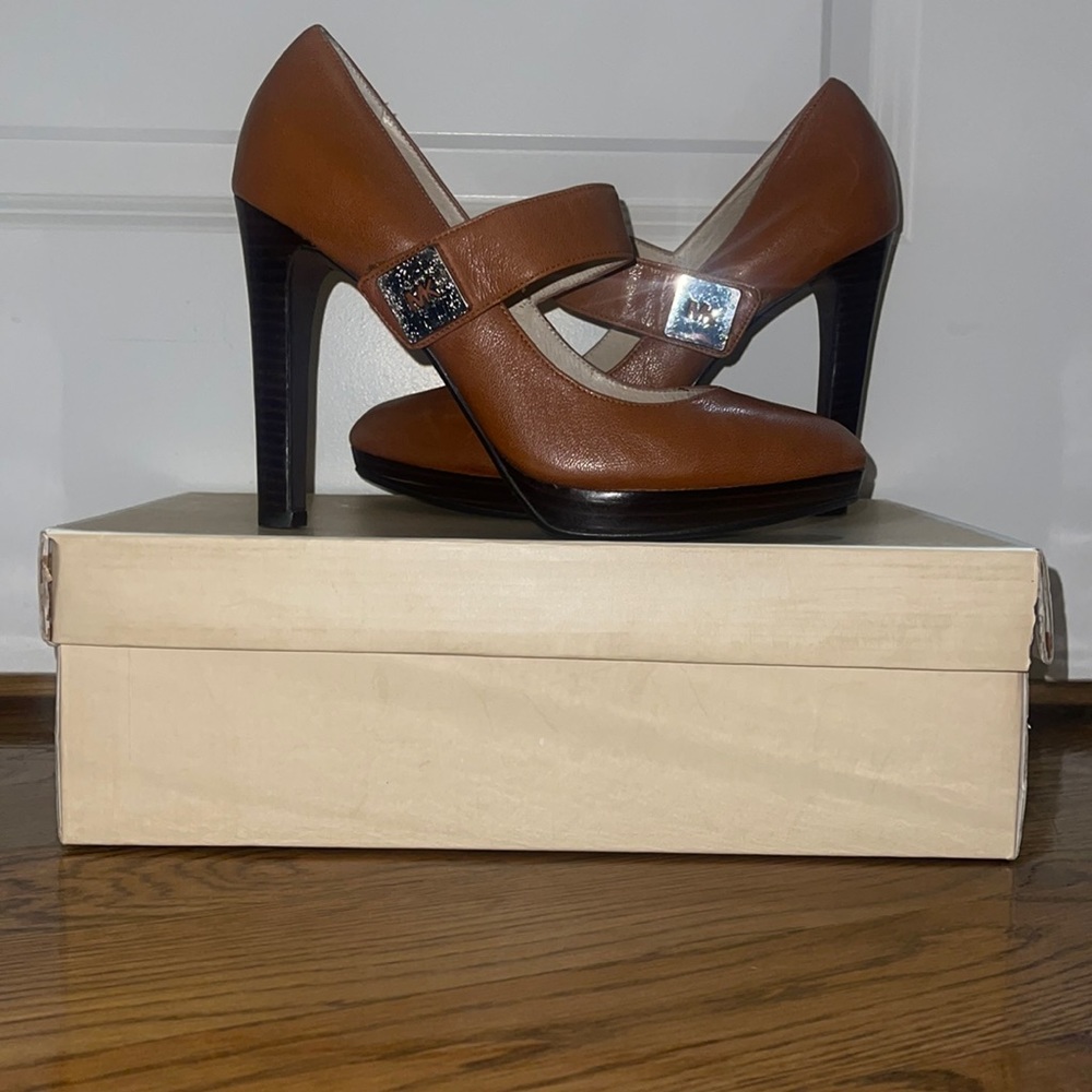 Michael Kors Brown Platform Heels